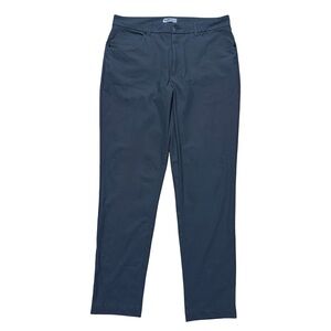 Mens VRST Slim Grey Work Wear Athletic Style Stretch Pants Size 34x32